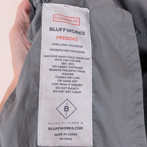 Bluffworks Presidio Tailored Fit Elastic Waist Airline Pants - Picture 7 of 14